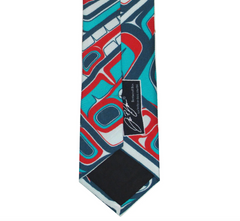 James Johnson Bentwood Box Artist Silk Tie