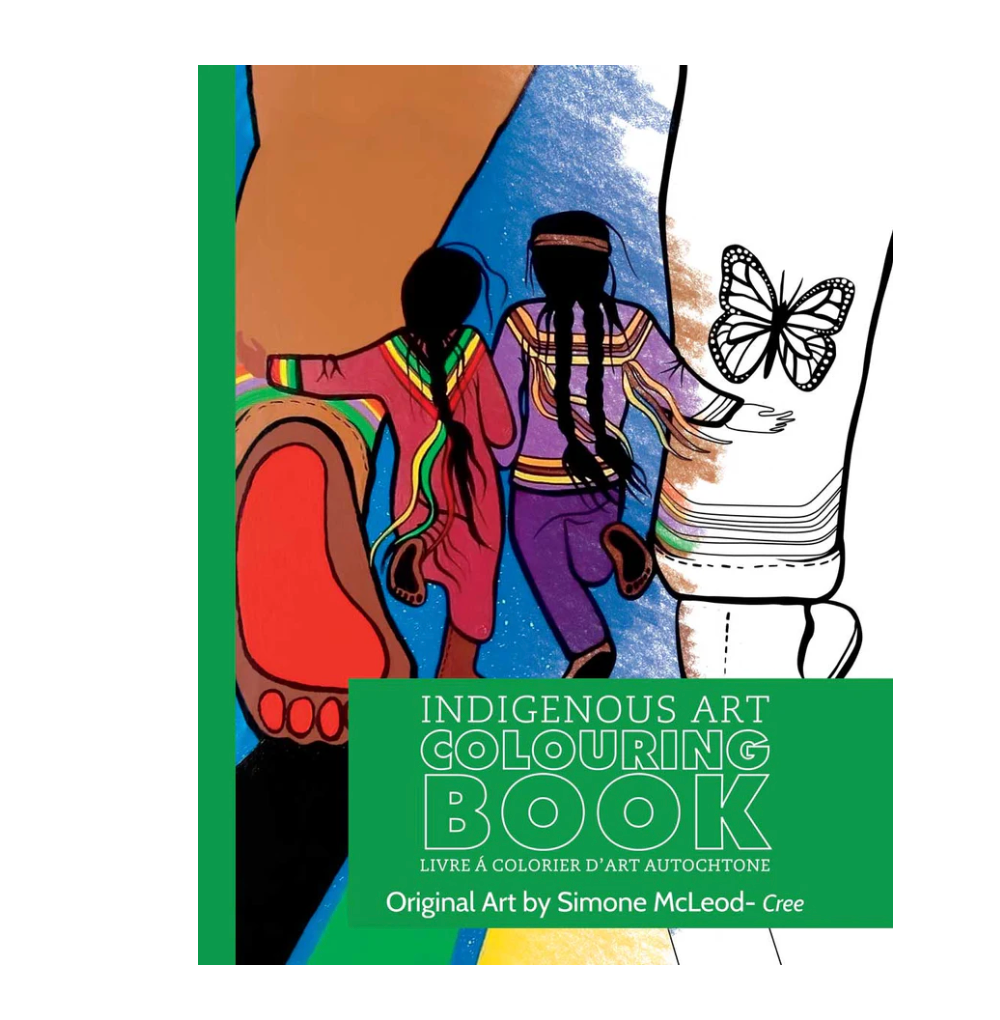Indigenous art Jim Oskineegish Colouring Book