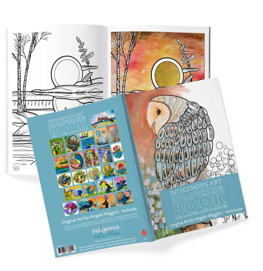 Angela Wiggins Colouring Book
