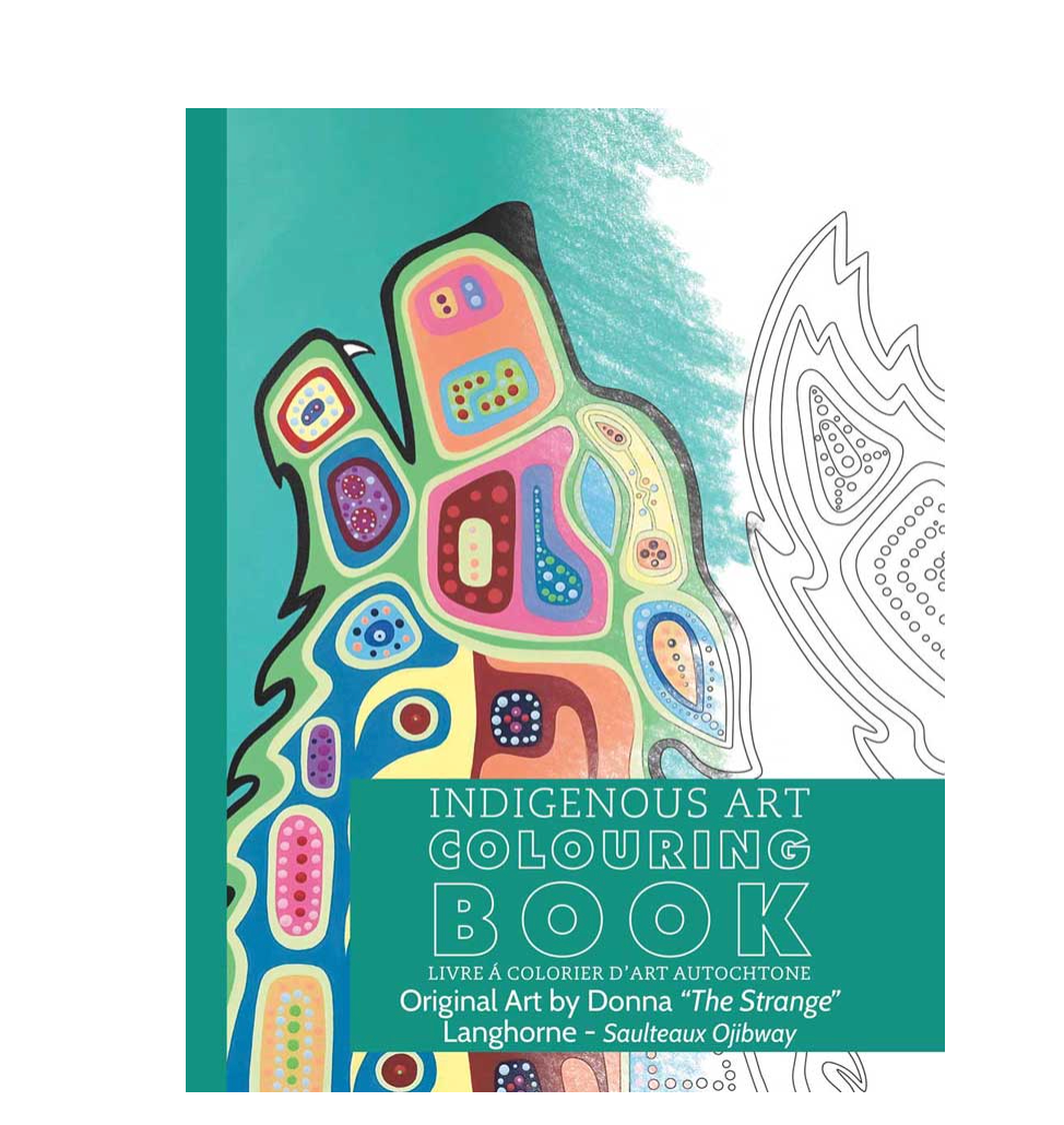 Donna "The Strange" Langhorne Colouring Book
