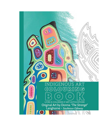 Donna "The Strange" Langhorne Colouring Book