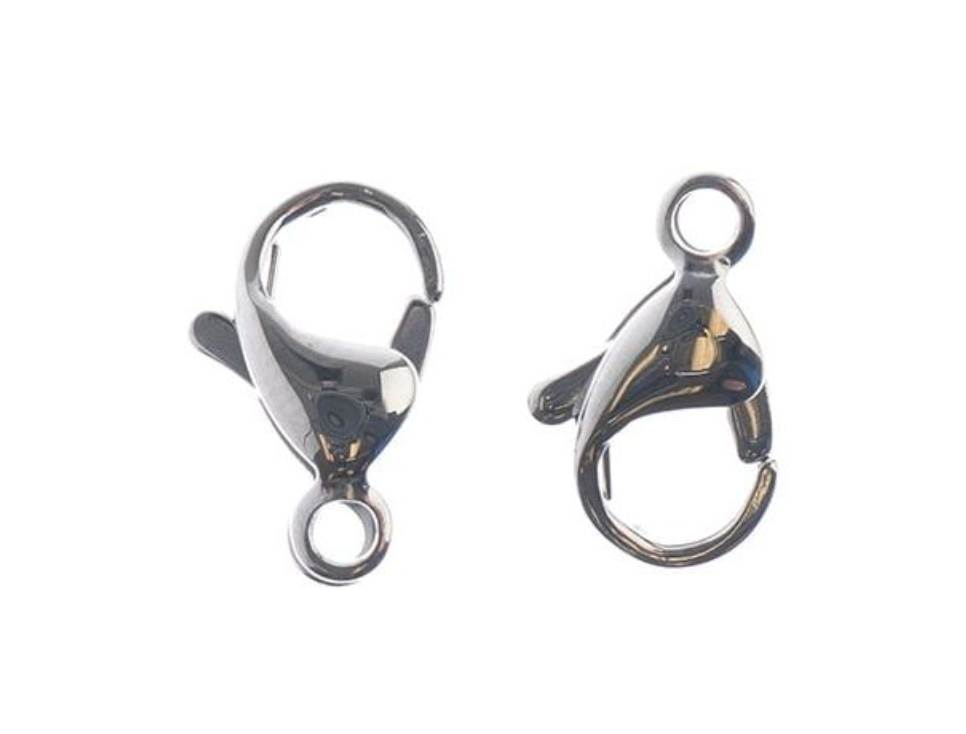 Stainless Steel Lobster Clasp 13x8mm 8pcs