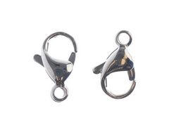 Stainless Steel Lobster Clasp 13x8mm 8pcs