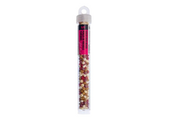 6/0 Preciosa Czech Seed Beads Vicuna Flash Mix , 22g Vial