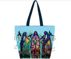 Tote Bag - Three Sisters by Jackie Traverse