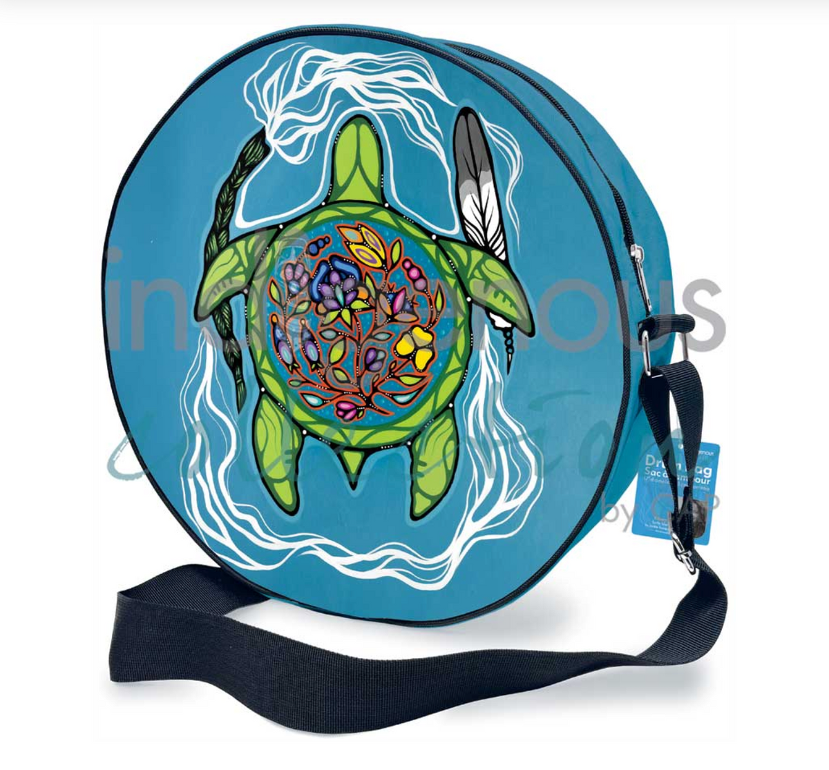 Prayers for Turtle Island Drum Bag 17"