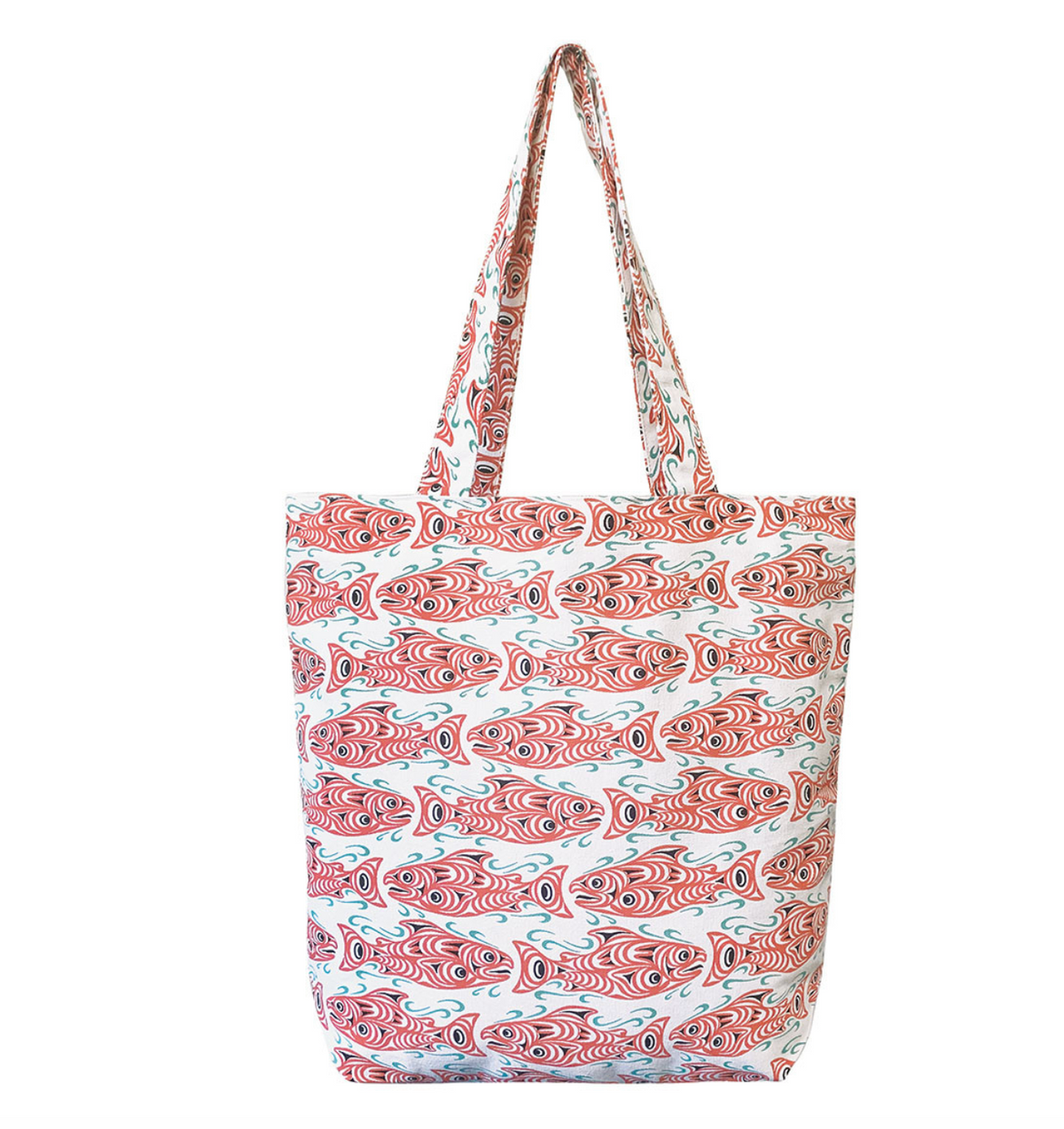 Everyday Canvas Tote - Coho Salmon