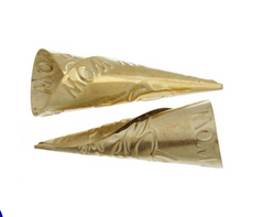 Pow Wow Tulip Jingle Cones – 64mm Brass  25 Pack