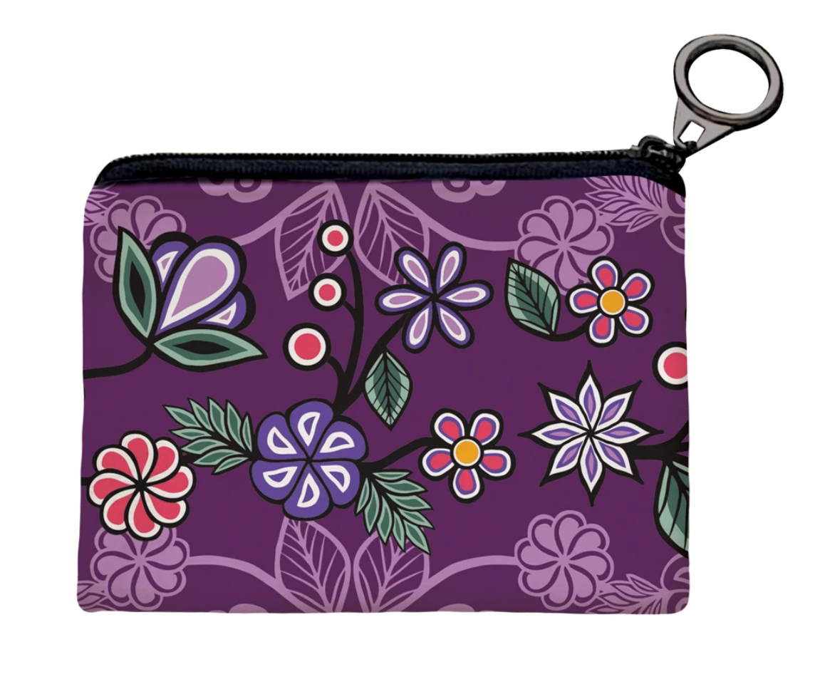 Coin Purse – Ojibwe Florals