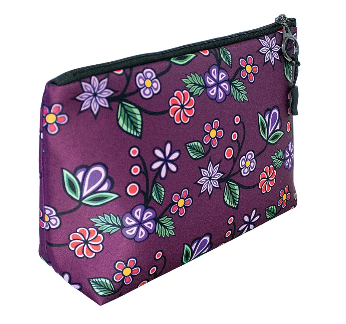 Handy Pouch – Ojibwe Flowers