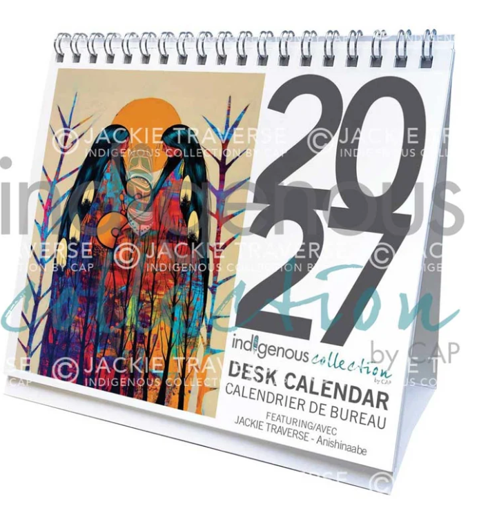 Jackie Traverse 2027 Desk Calendar