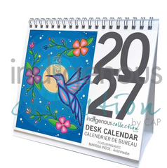 Marissa Indoe 2027 Desk Calendar