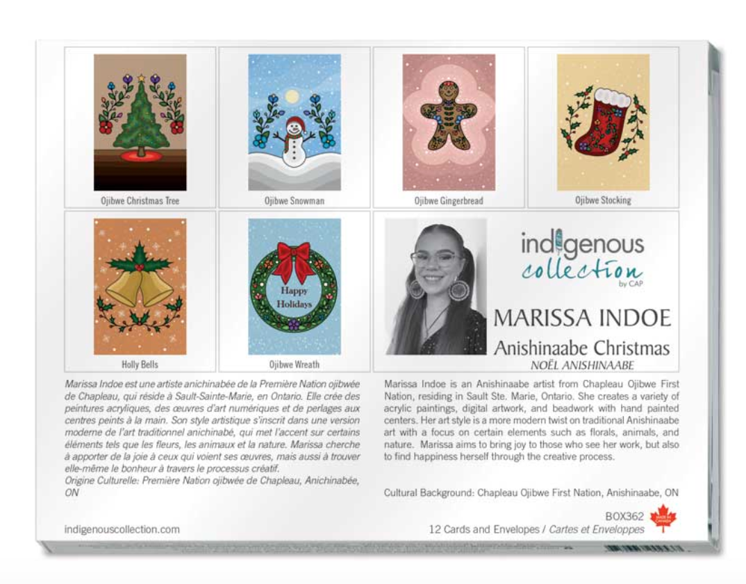 Note Cards -  Anishinaabe Christmas