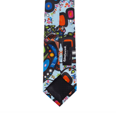 Bear Boxed Silk Tie