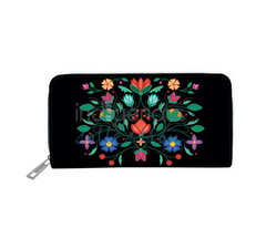 Embossed Wallet - Petals of Ancestry by Lisa Berry