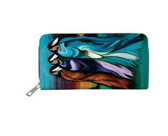 Embossed Wallet - Three Sisters by Betty Albert