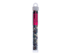 6/0 Preciosa Czech Seed Beads Smoke Mix , 22g Vial