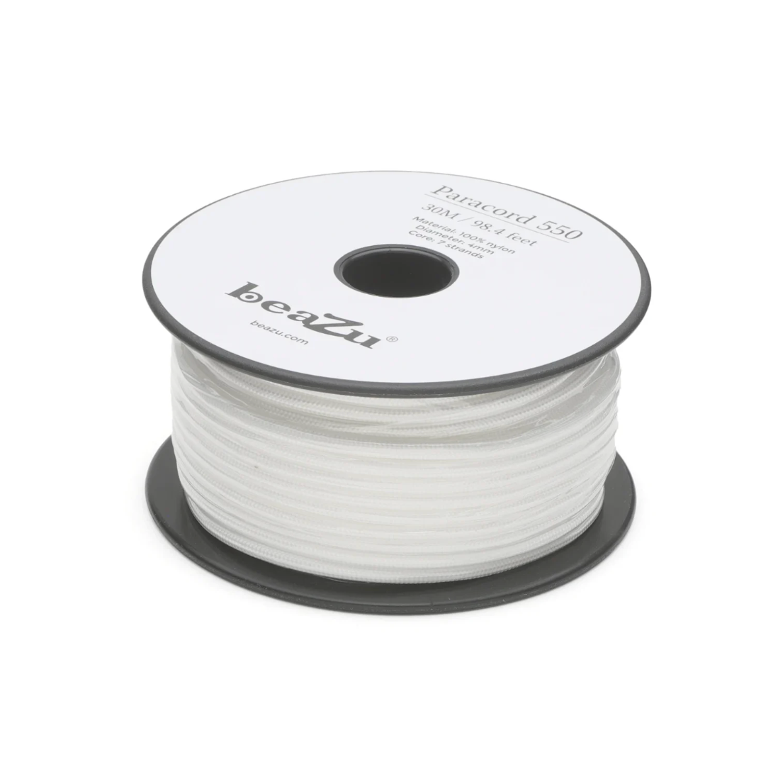 Craft Paracord – 30 M of 4mm - White