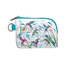 Garden of Hummingbirds Pocket Wallet