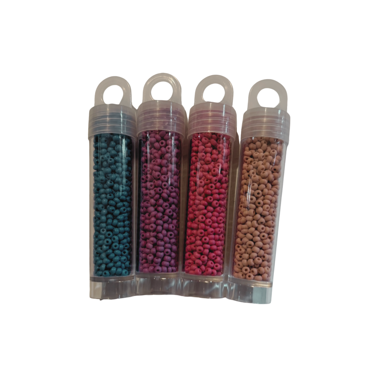 PRECIOSA PermaLux 11/0 Seed Bead Kit – 4 Colours (6g Vials Each)