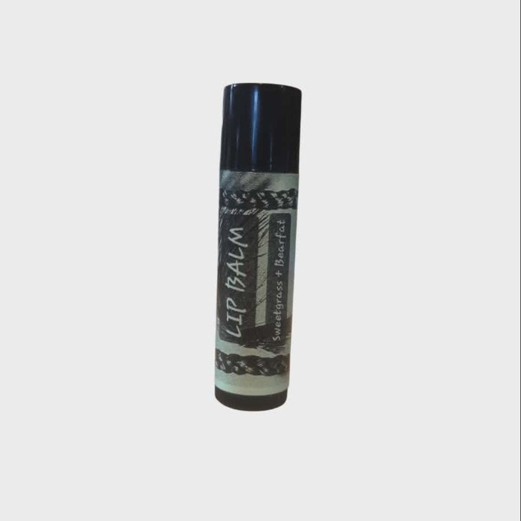 Sweetgrass and Bear Fat Lip balm - by Silas