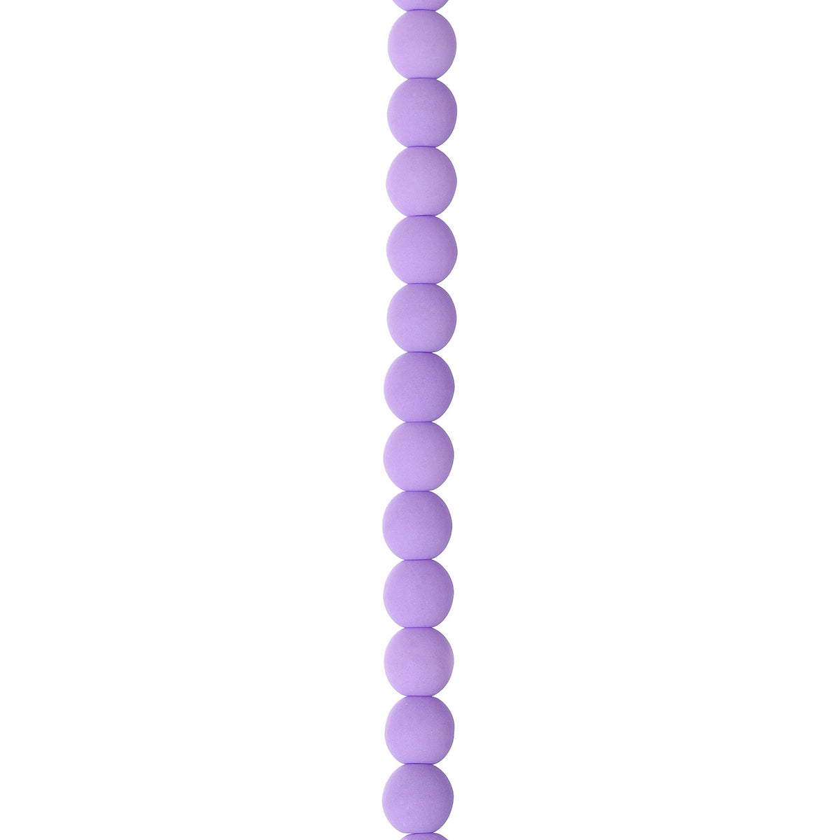Czech Glass Beads Strand – 4mm White Alabaster Velvet Soft Violet (46 pcs)