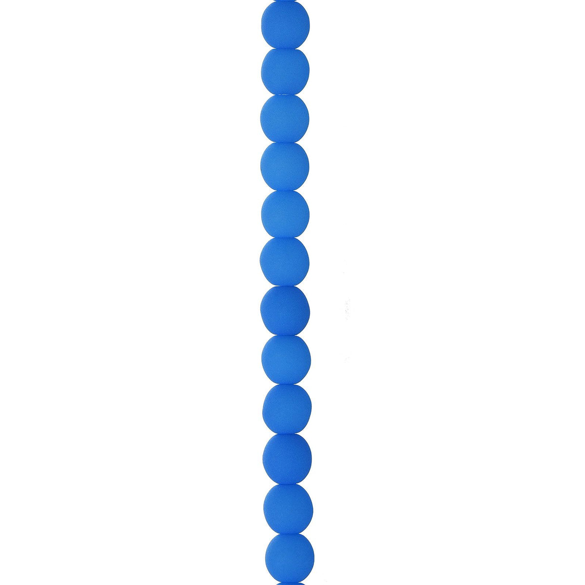 Czech Glass Beads Strand – 4mm White Alabaster Turquoise (46 pcs)