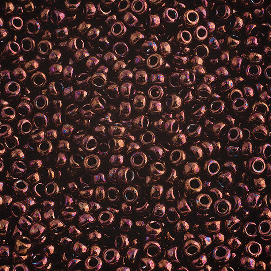 11/0 Miyuki Seed Beads Dark Metallic Bronze Opaque #0457BV