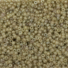 15/0 Miyuki Seed Bead Light Olive Green Opaque #2374