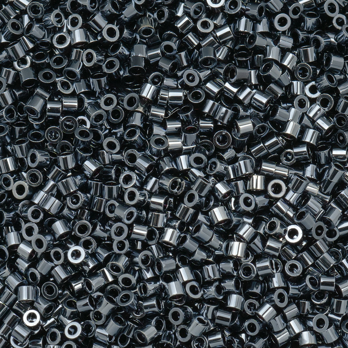 Cylin Beads by John Bead – Gunmetal – 25g Bag
