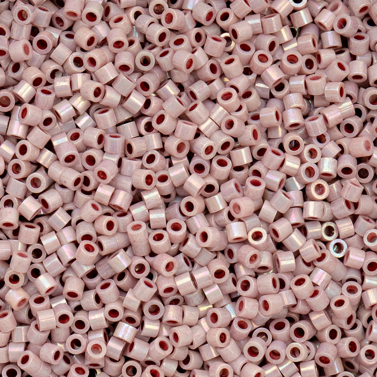 Cylin Beads by John Bead – Opaque Light Lilac AB – 25g Bag