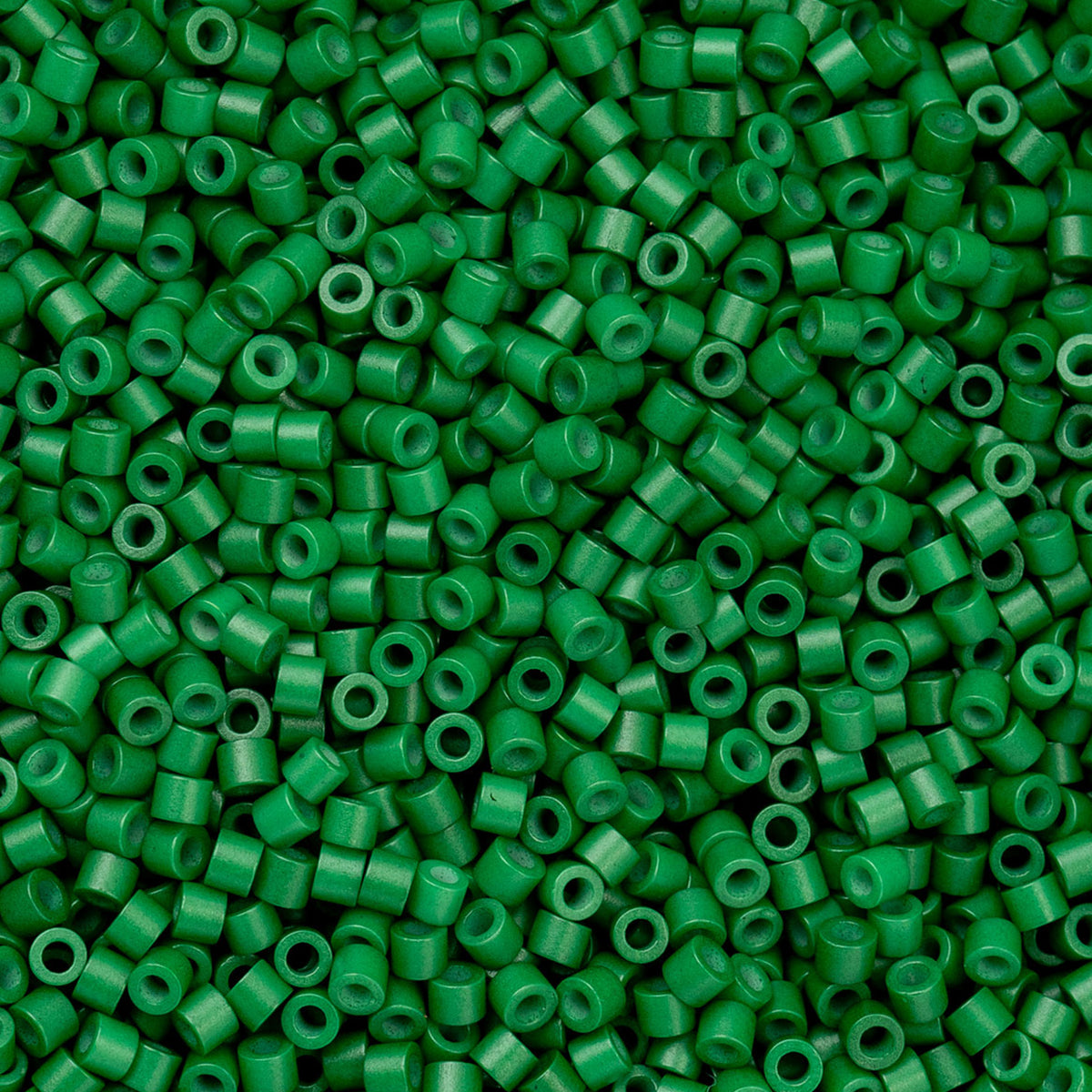 Cylin Beads by John Bead – Opaque Jade Green – 25g Bag