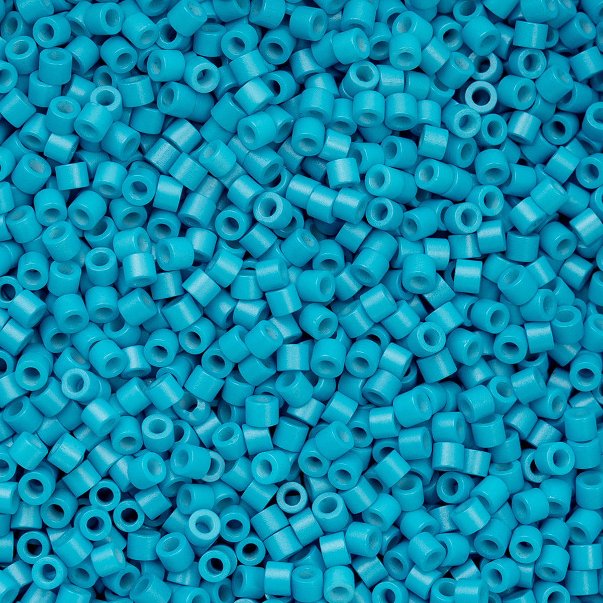 Cylin Beads by John Bead – Opaque Dark Turquoise Blue – 25g Bag