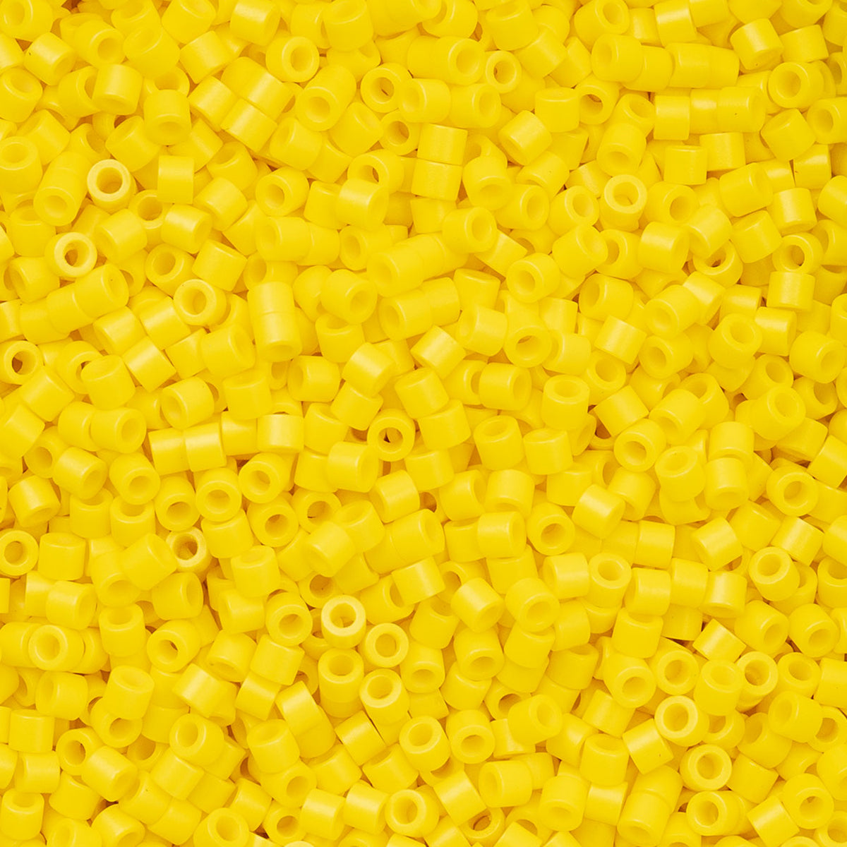 Cylin Beads by John Bead – Opaque Yellow – 25g Bag