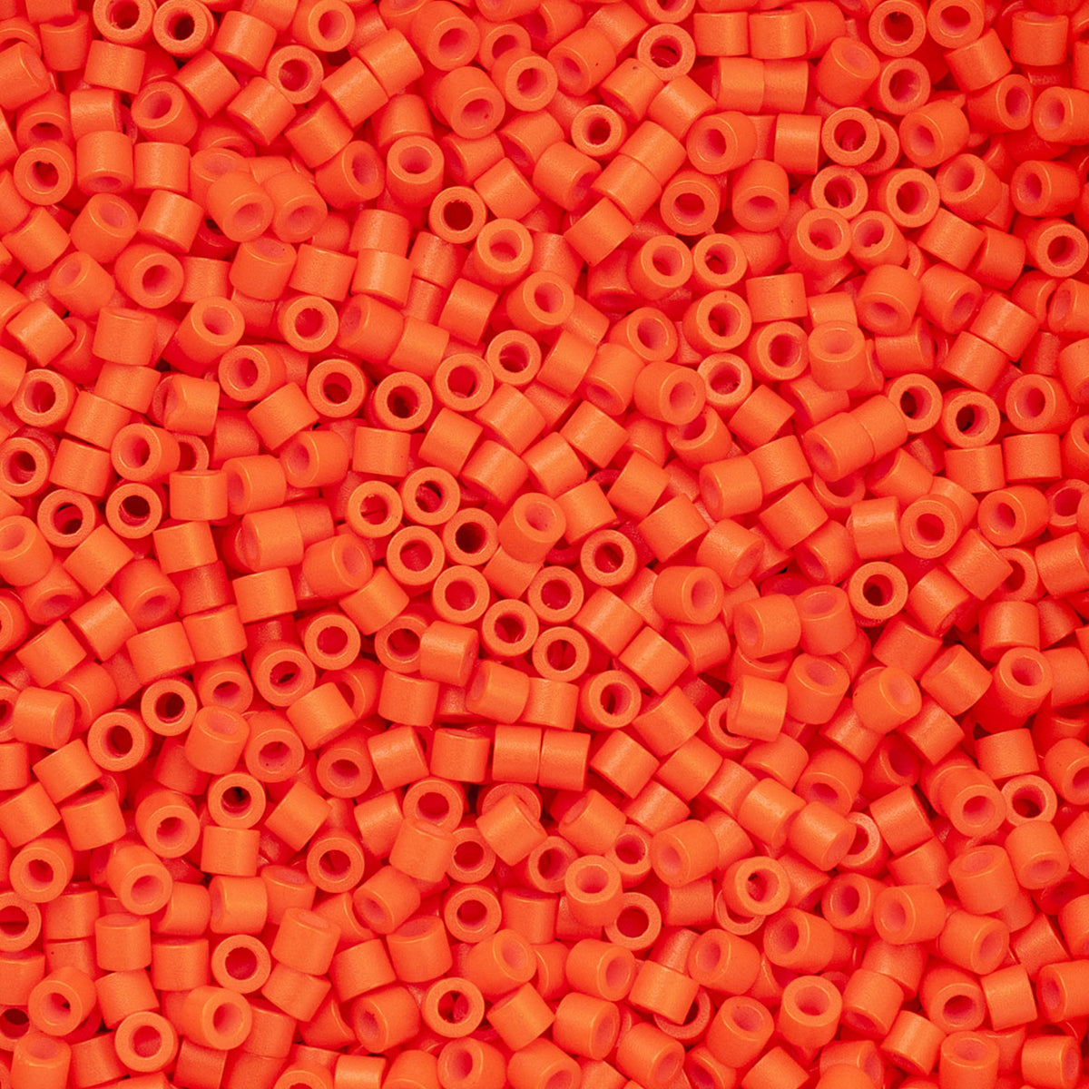 Cylin Beads by John Bead – Opaque Orange – 25g Bag