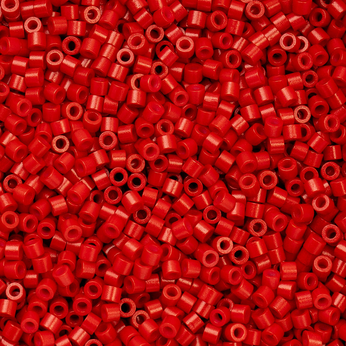 Cylin Beads by John Bead – Opaque Red – 25g Bag