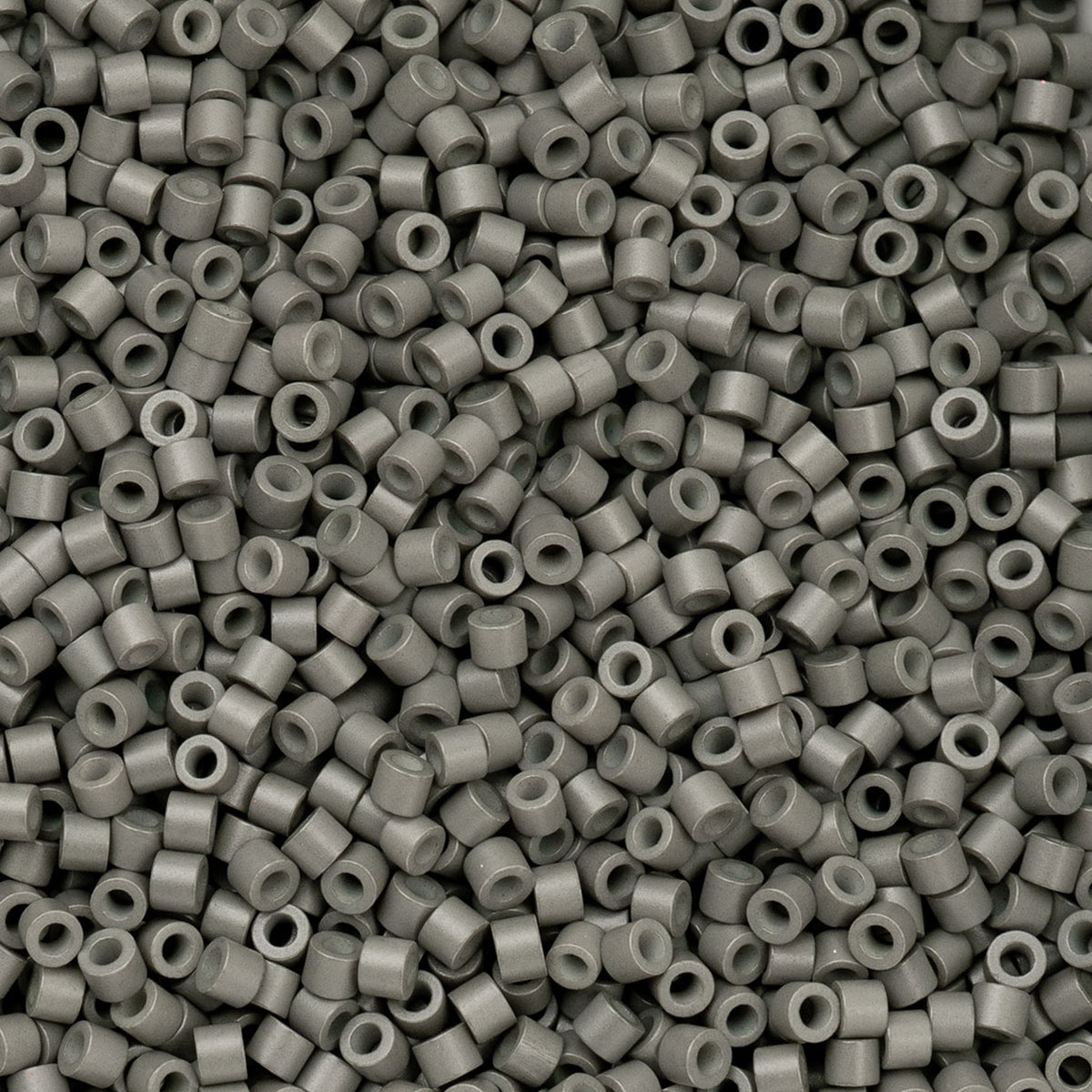 Cylin Beads by John Bead – Opaque Grey – 25g Bag