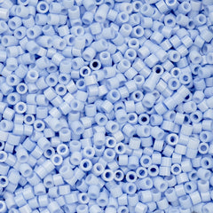 Cylin Beads by John Bead – Opaque Bluebell Mist – 25g Bag