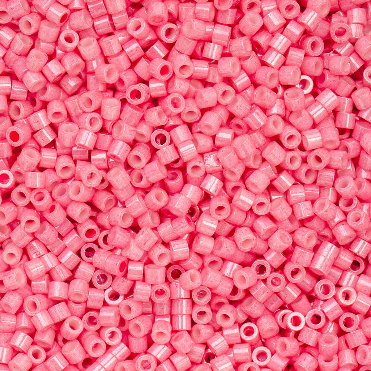 Cylin Beads by John Bead – Opaque Pink Carnation – 25g Bag
