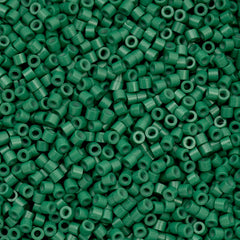 Cylin Beads by John Bead – Opaque Emerald Green – 25g Bag