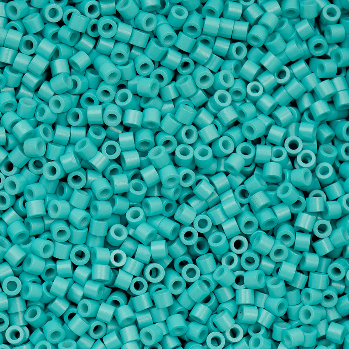 Cylin Beads by John Bead – Opaque Turquoise Blue – 25g Bag