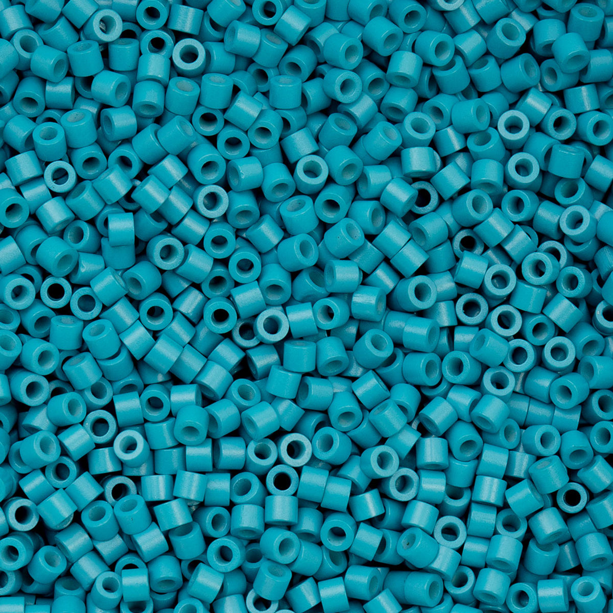Cylin Beads by John Bead – Opaque Blue Lagoon – 25g Bag