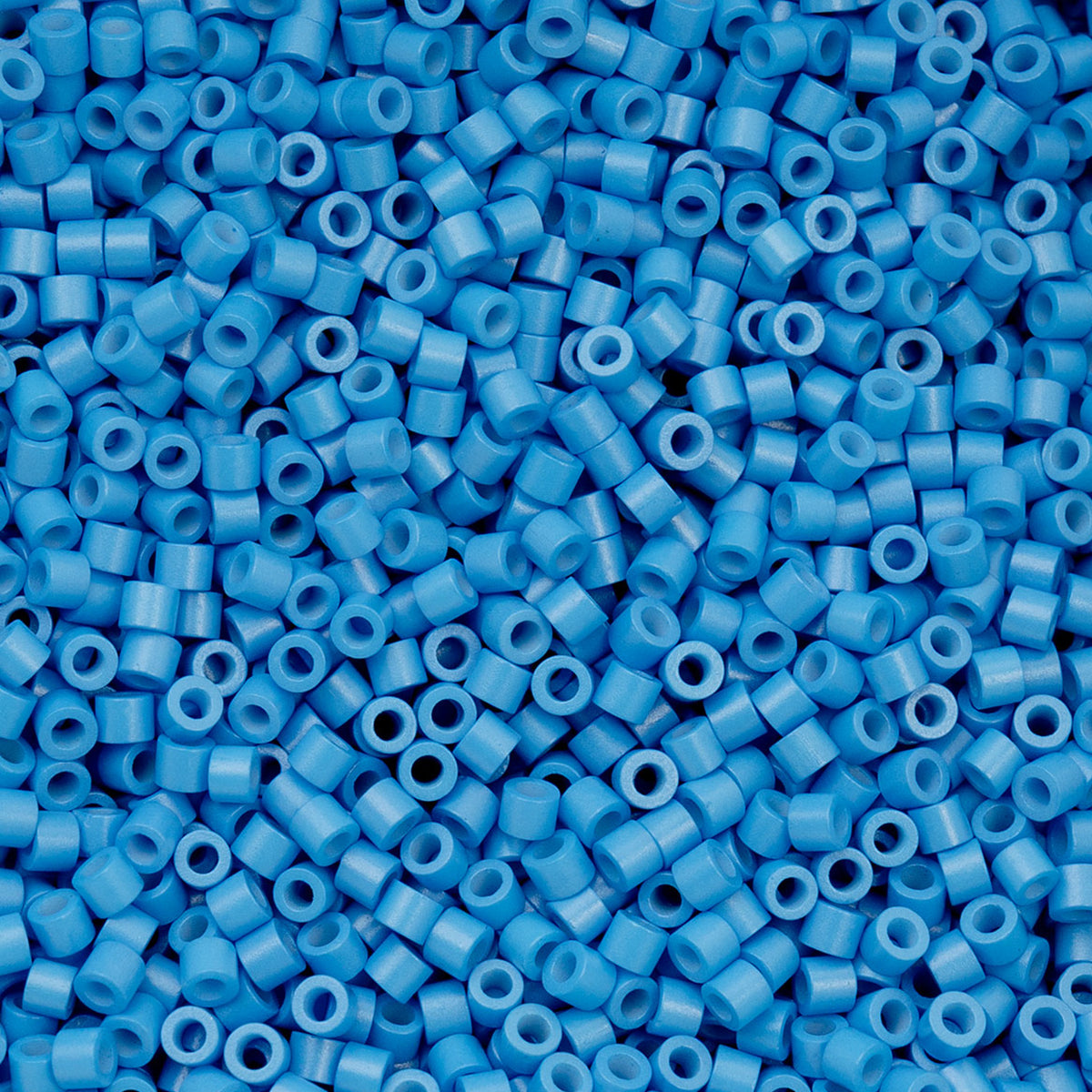 Cylin Beads by John Bead – Opaque Blue Cerulean – 25g Bag