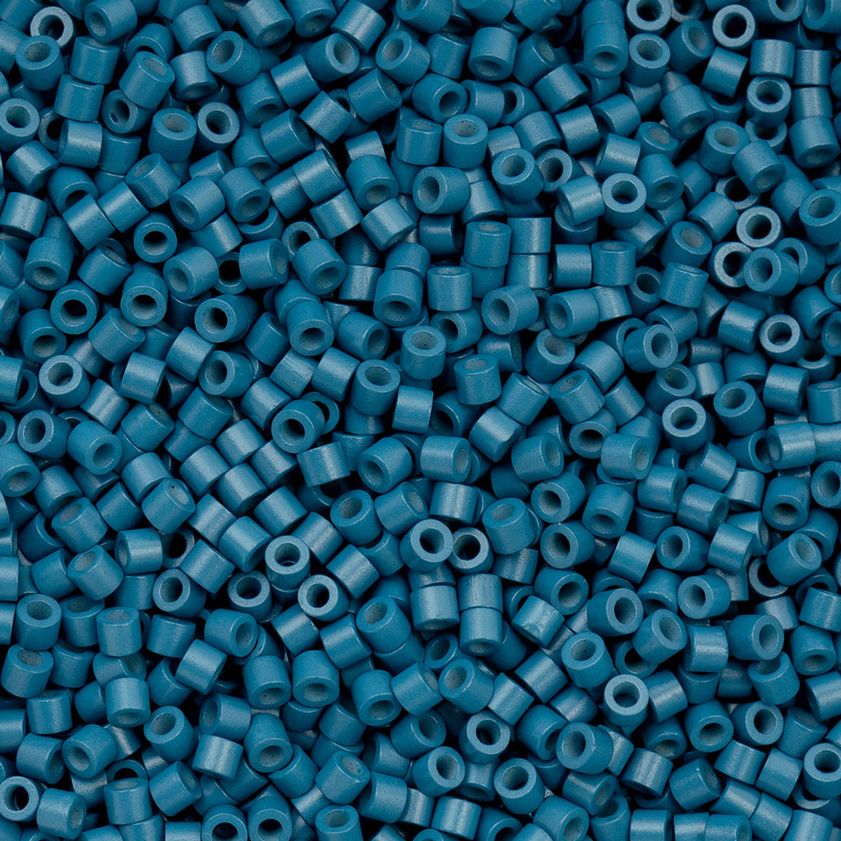 Cylin Beads by John Bead – Opaque Denim Blue – 25g Bag