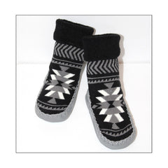 Salish Weaving – Baby Booties by Leila Stogan