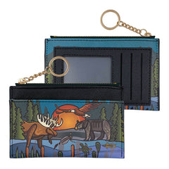 Zippered Card Wallet – All My Relatives by Storm Angeconeb