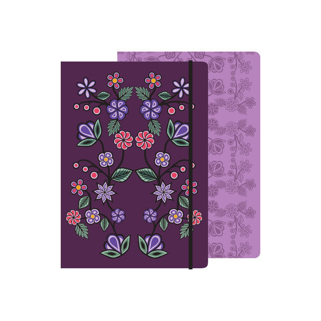 Hard Cover Journal - Ojibwe Florals