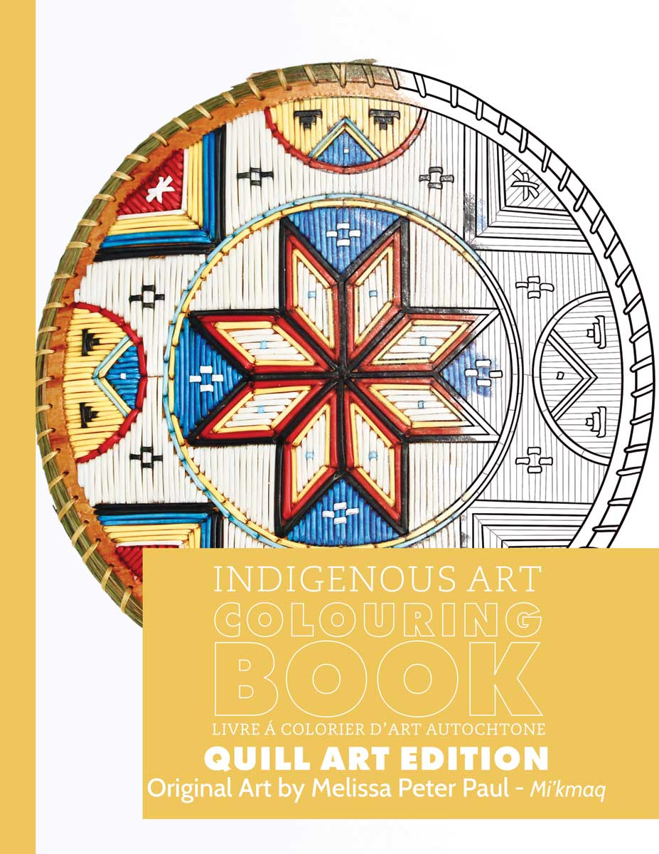 Indigenous Art Colouring Book –Melissa Peter Paul (Mi’kmaq)