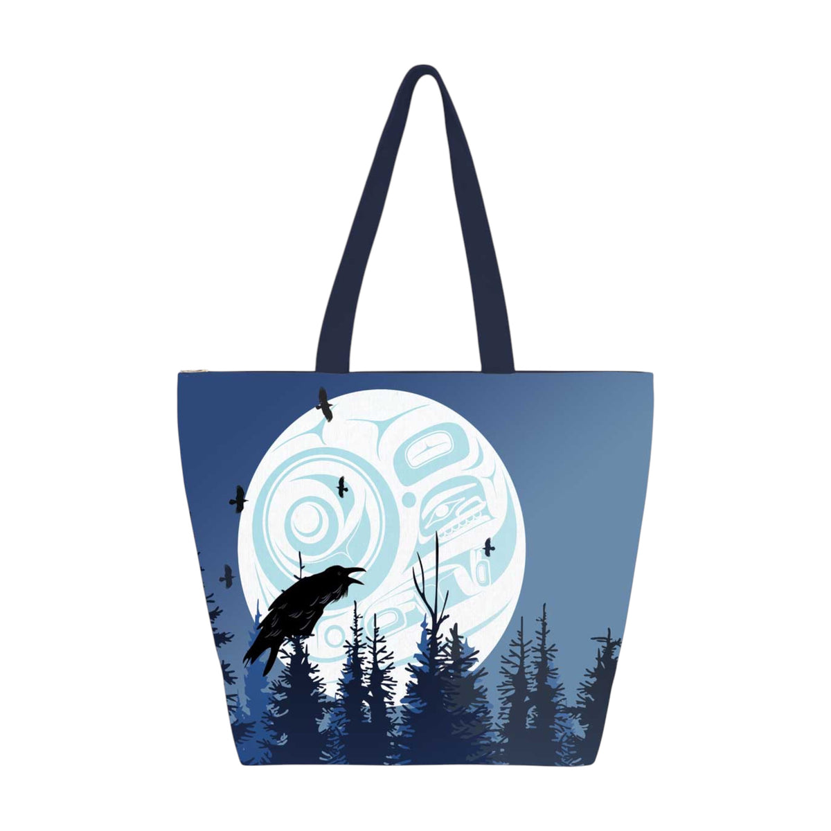 Tote Bag - Raven Moon by Mark Preston