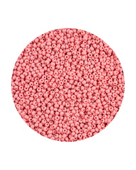 11/0 Preciosa Permalux Seed Beads Chalk Pink Dyed Matte